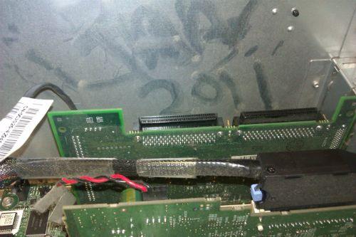 Inside of a computer that has not been maintained